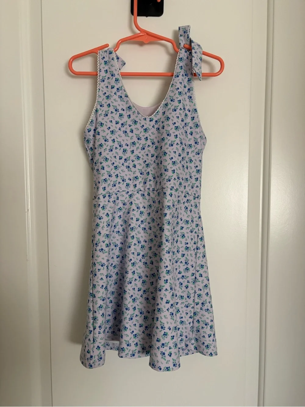 Old Navy Light Purple Floral tennis dress